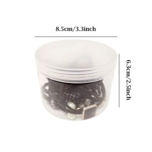 Fashion Hair Accessories 12PCS Korean Cute Elastic Hair Ties Pearl Hair Bands Bowknot Hair Ropes Ponytail Holders (Black)